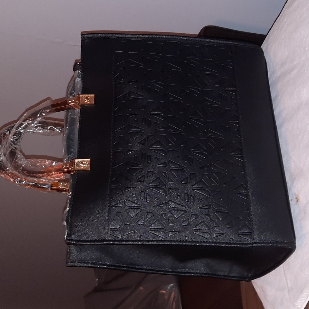 Anne Klein Black Tote Bag